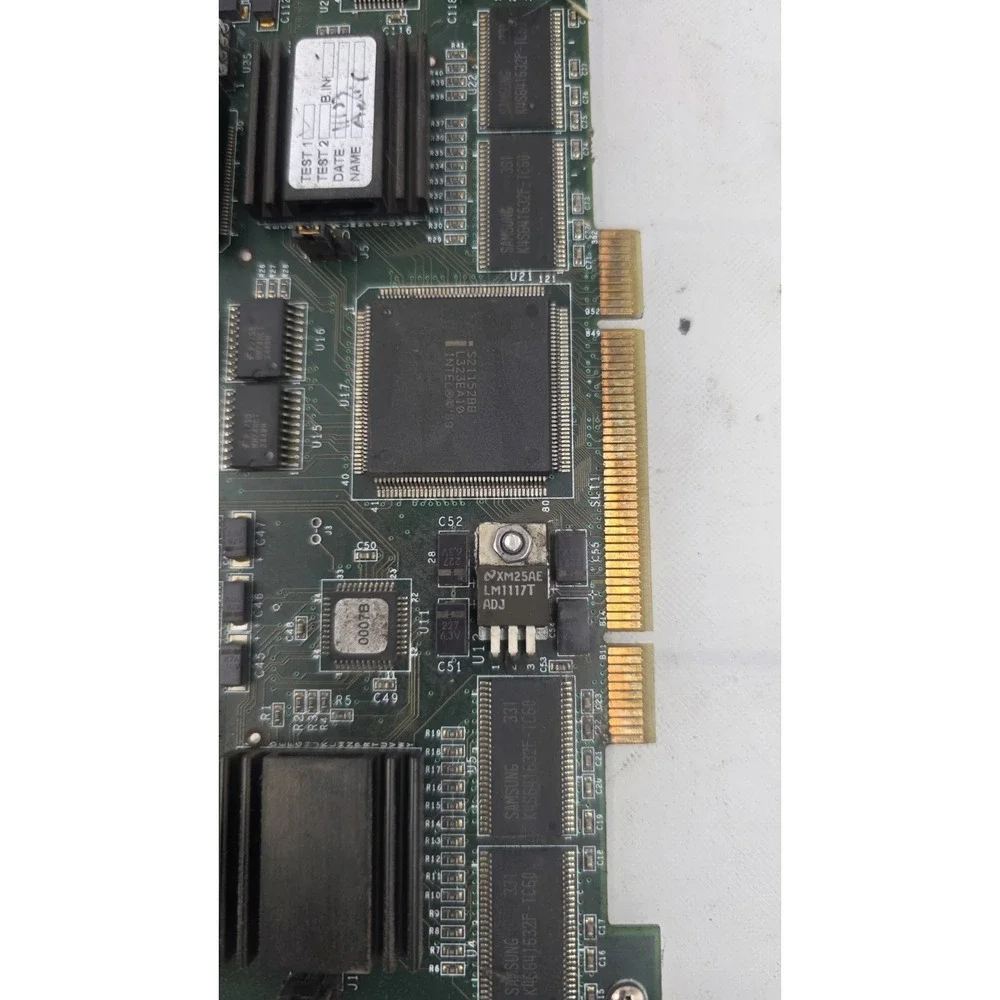 QSR Ltd RE-TRI Media 30RECTRIMD PCI SLAVE  Video Audio Card Untested